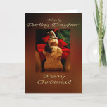 Snowman Merry Christmas - My Daughter Holiday Card at Zazzle