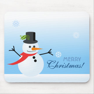 Snowman Mouse Pad