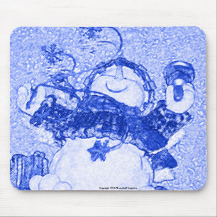 Snowman Mousepad