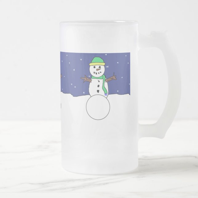 Snowman mug (Right)