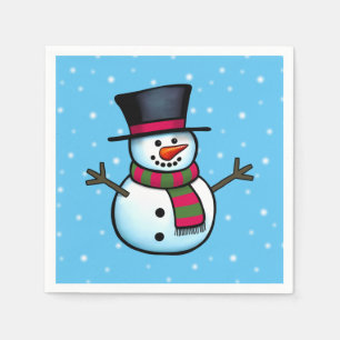 Snowman Napkins