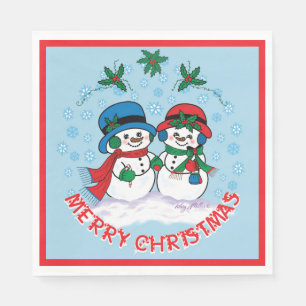 Snowman Napkins