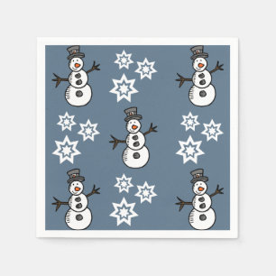 Snowman Napkins