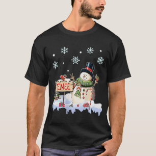 Snowman nenee Freeze Christmas Party Xmas T-Shirt