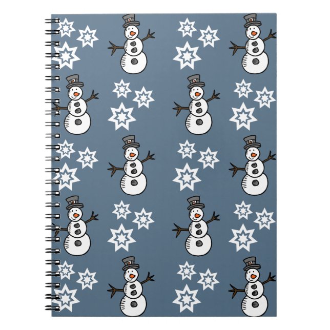 Snowman Notebook (Front)
