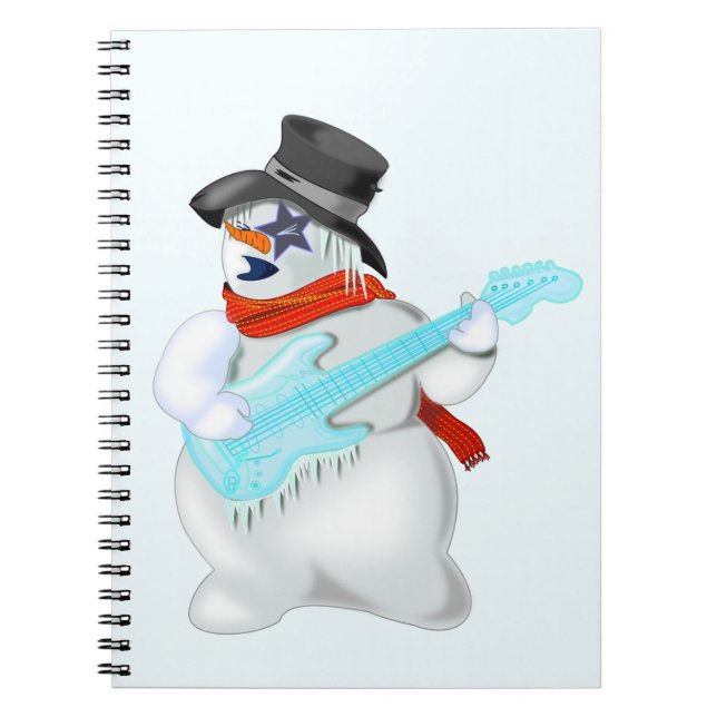 Snowman Notebook (Front)