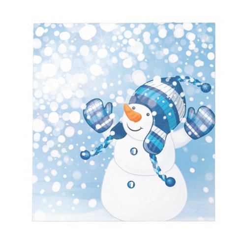 Snowman Notepad