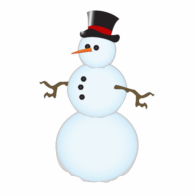 Snowman Ornament (Front)