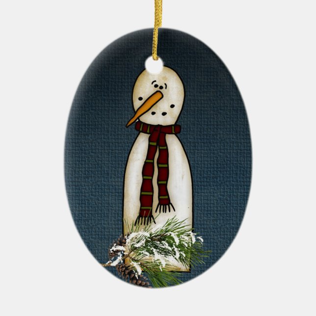 snowman ornament (Front)