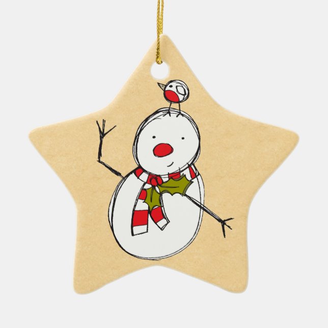 Snowman Ornament (Front)