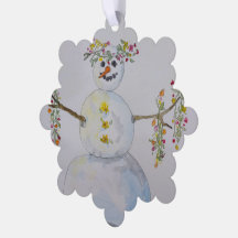 snowman ornament