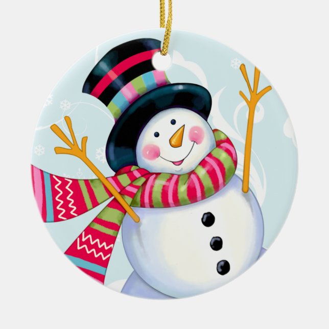 Snowman Ornament - SRF (Front)
