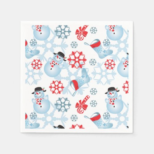 Snowman Paper Napkins