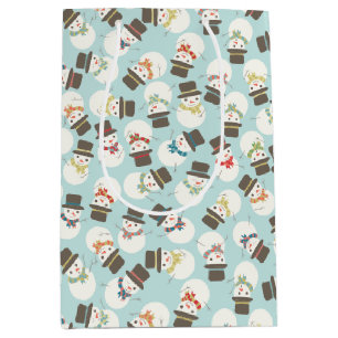 Snowman Party Medium Gift Bag