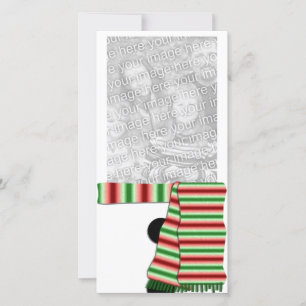 Snowman Photo Card