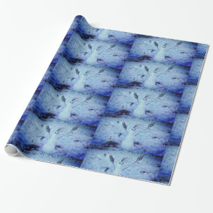 Snowman Photo Glossy Wrapping Paper