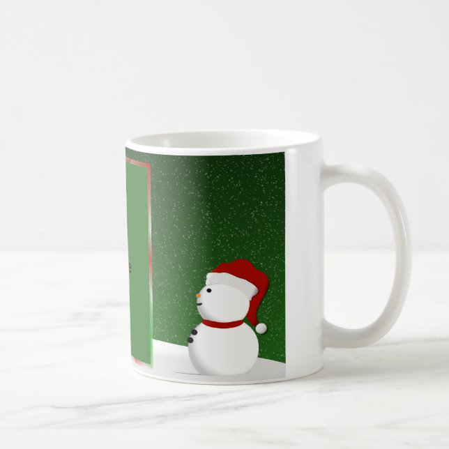 Snowman Photo Mug (Right)