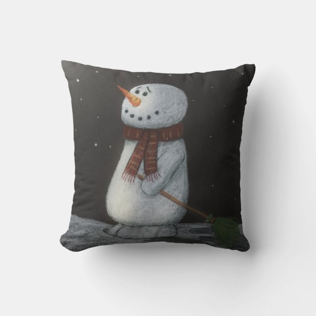 Snowman Pillow (Front)