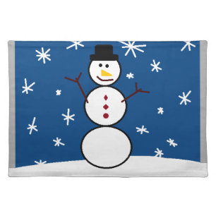 Snowman Placemat