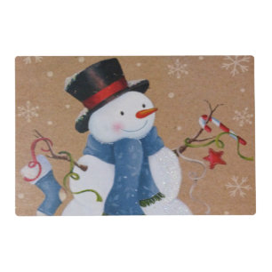 Snowman Placemat