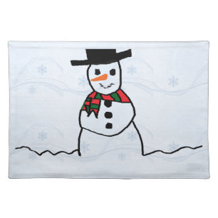 Snowman Placemat