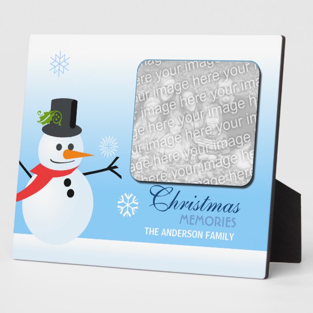 Snowman Plaque (Side)