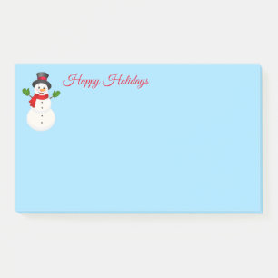 Snowman Post it Notes