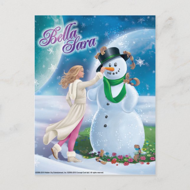 Snowman Postcard (Front)