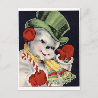 Snowman Postcard
