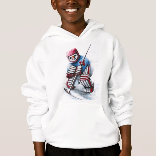 Snowman Power Play Hoodie (Front)