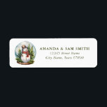 Snowman Return Address Labels<br><div class="desc">Snowman Return Address Labels</div>
