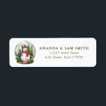 Snowman Return Address Labels<br><div class="desc">Snowman Return Address Labels</div>