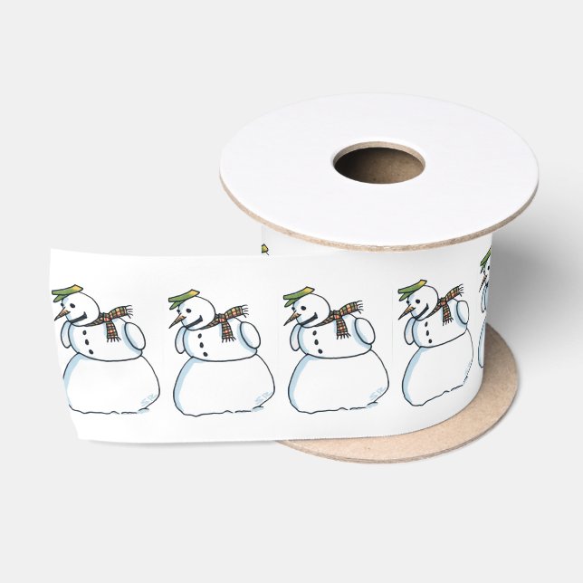 Snowman ribbon (Spool)