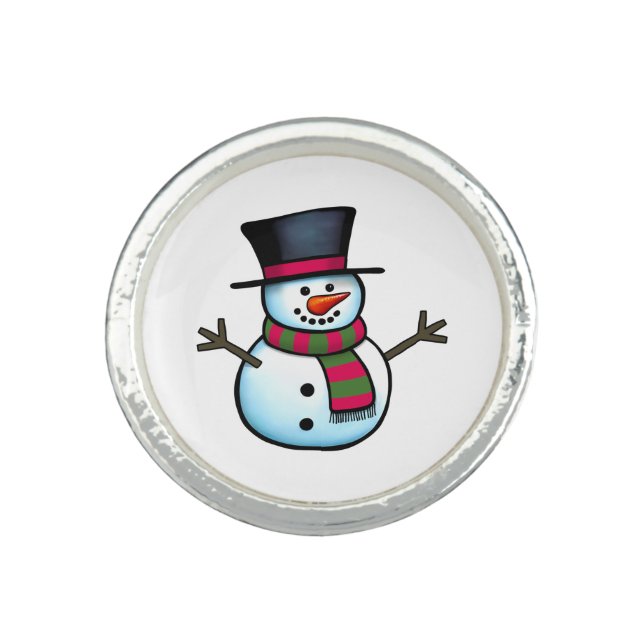 Snowman Ring (Front)