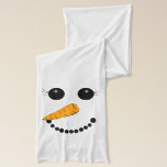 Snowman Scarf<br><div class="desc">Whimsical Snowman Scarf Wrap</div>