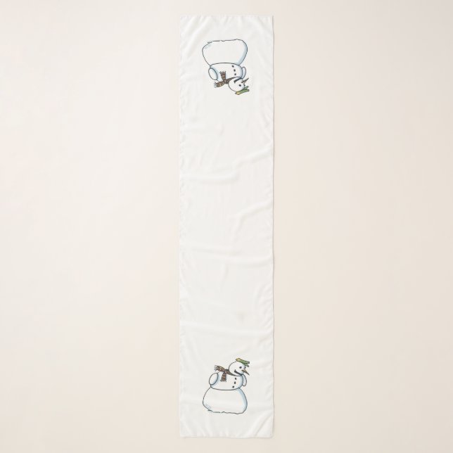 Snowman scarf 72" (Front)