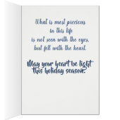 Snowman Sentimental Christmas Cards (Inside (Right))
