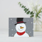Snowman - Silver (Standing Front)