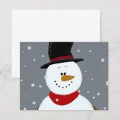 Snowman - Silver (Front/Back)