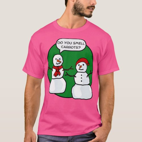 Snowman Smells rots T_Shirt