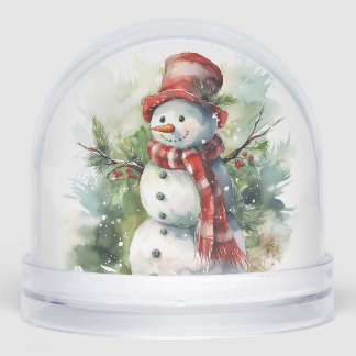 Snowman Snow Globe