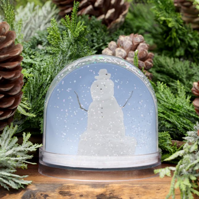 Snowman Snow Globe Personalized Winter Snowglobes (Winter)