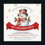 Snowman Snow Much Fun Christmas Invitation<br><div class="desc">Snowman Snow Much Fun Christmas Invitation.</div>