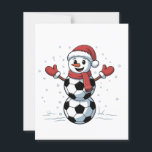 Snowman Soccer Christmas Santa Baseball Sport<br><div class="desc">soccer snowman xmas,  funny football snowman,  christmas 2025 soccer design,  sports themed holiday,  festive soccer balls,  xmas for football lovers,  christmas snowman graphic,  winter soccer fun,  christmas soccer humor,  holiday soccer style</div>