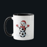 Snowman Soccer Christmas Santa Baseball Sport Mug<br><div class="desc">soccer snowman xmas,  funny football snowman,  christmas 2025 soccer design,  sports themed holiday,  festive soccer balls,  xmas for football lovers,  christmas snowman graphic,  winter soccer fun,  christmas soccer humor,  holiday soccer style</div>