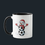 Snowman Soccer Christmas Santa Baseball Sport Mug<br><div class="desc">soccer snowman xmas,  funny football snowman,  christmas 2025 soccer design,  sports themed holiday,  festive soccer balls,  xmas for football lovers,  christmas snowman graphic,  winter soccer fun,  christmas soccer humor,  holiday soccer style</div>