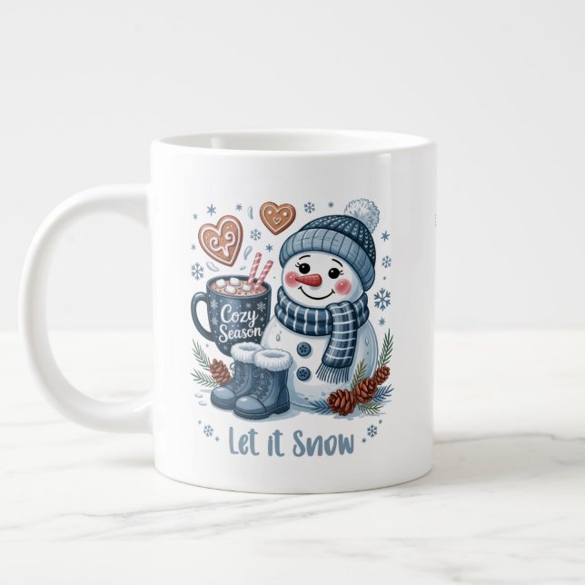 Snowman Specialty Mug (Left)