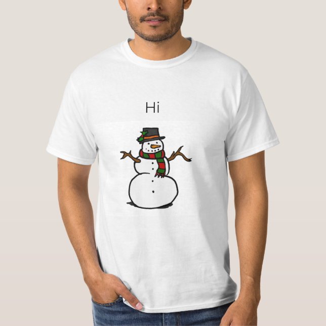 snowman T-Shirt (Front)