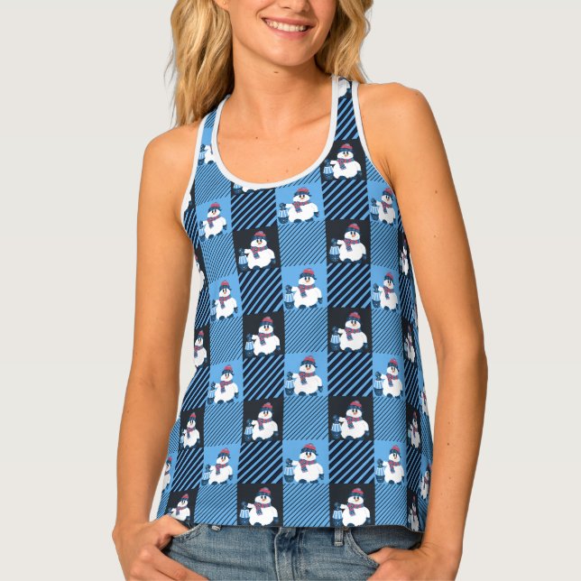 Snowman tank top (Front)
