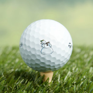 Snowman Taylor Made TP5 golf balls 12 pk